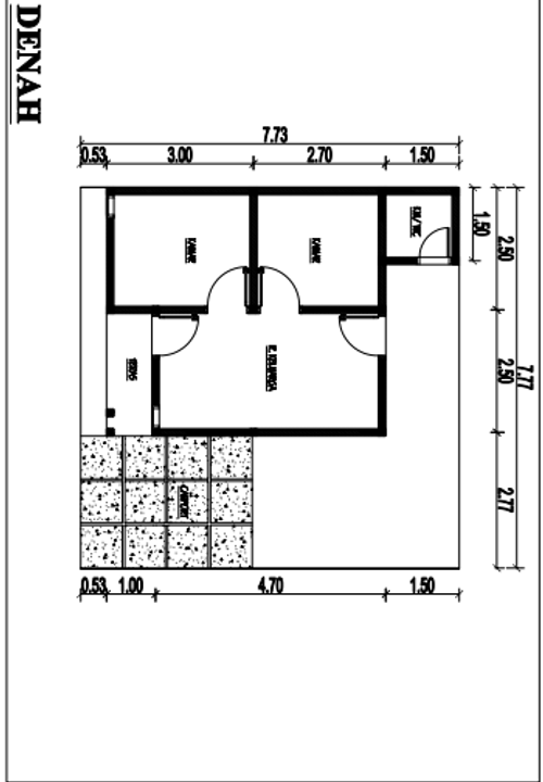 Layout Tipe 30 Subsidi
